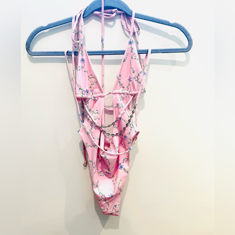 💐👙BNWT💐 👙Gemma Floral Wrap One Piece Swimsuit - Picture 5 of 6